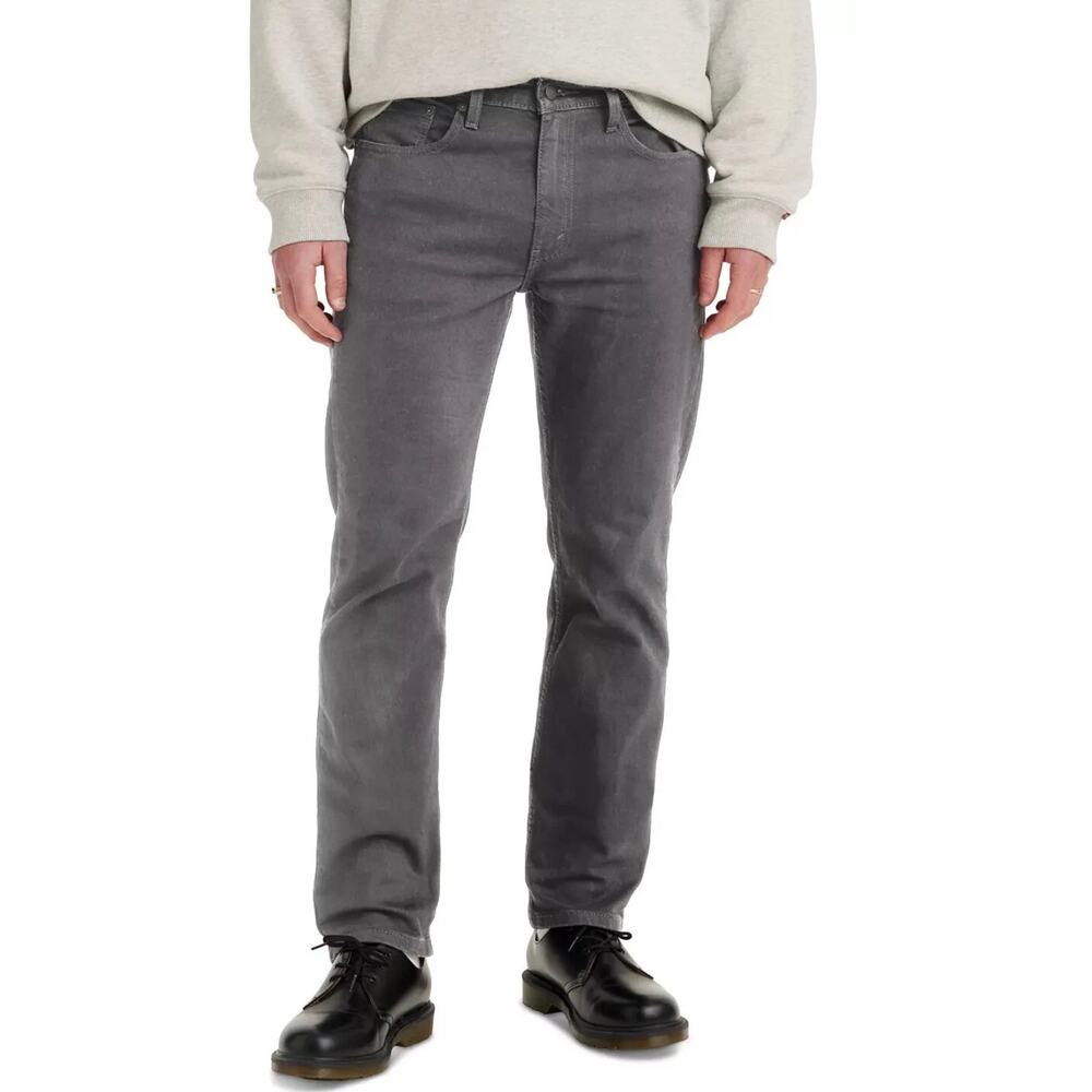 Levi's 514 Straight Fit Cotton Twill Jeans, Charcoal Graphite Gray, Men's 38x32